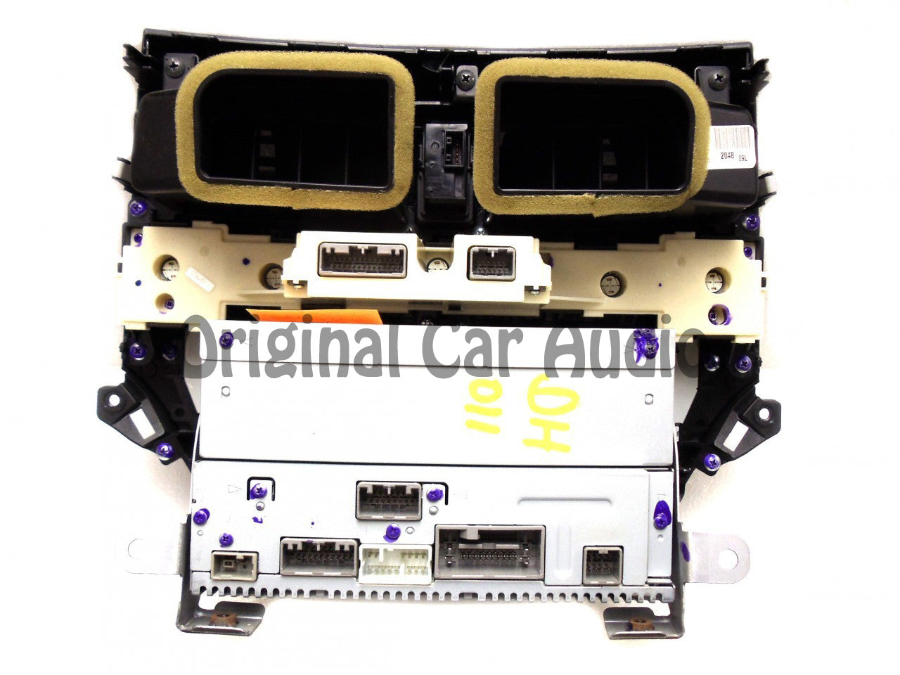 HONDA ACCORD Radio Stereo 6 Disc Changer CD Player 3PA0 XM Satellite 2008 2009 2010 2011 2012 w/Trim & AC