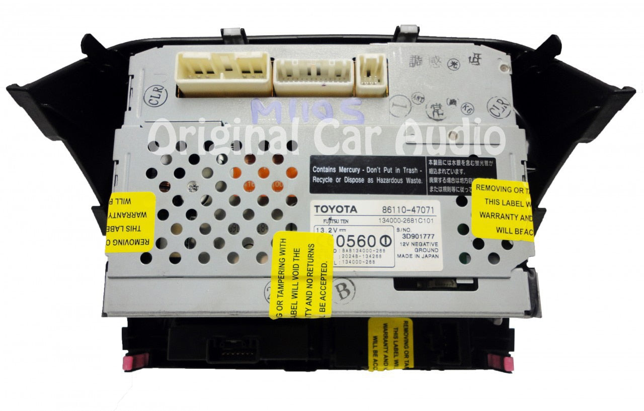 Refurbished 2004 - 2006 Toyota Prius OEM Information Energy Center Display Screen