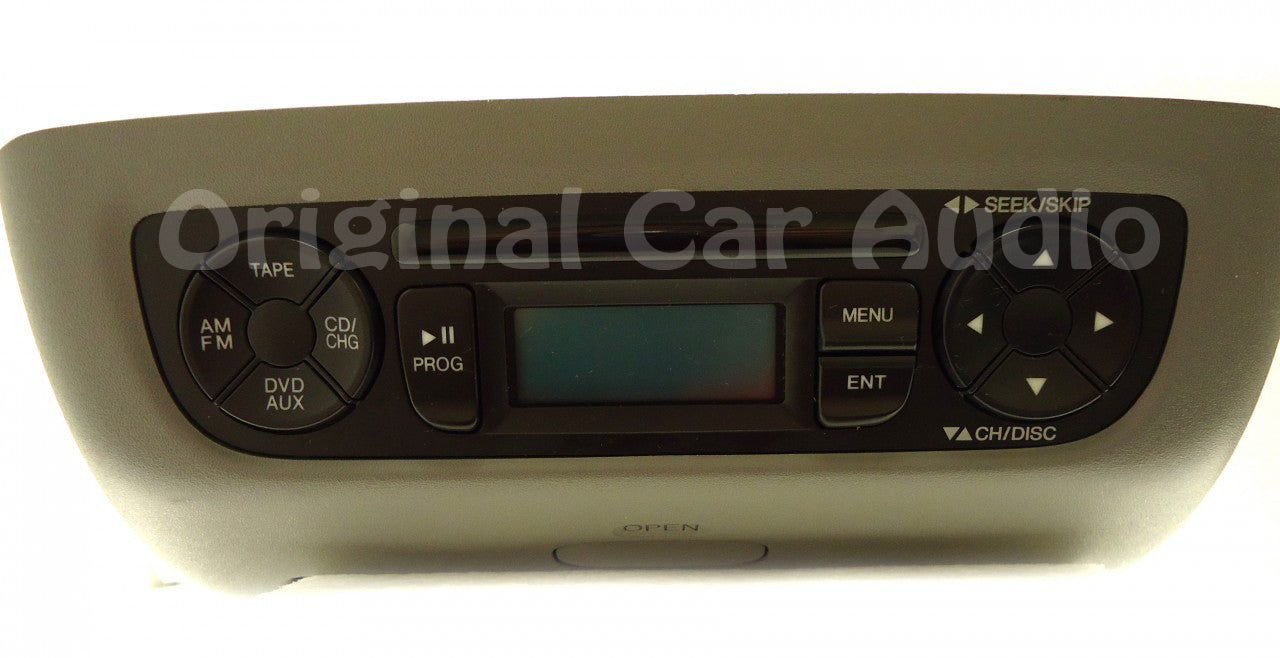 2003 2004 ACURA MDX DVD Player LCD Display Screen Rear Entertainment System Moon Lake Gray 39460-S3V-A013-M1, 39460-S3V-A013, 39460S3VA013M1, 39460S3VA013
