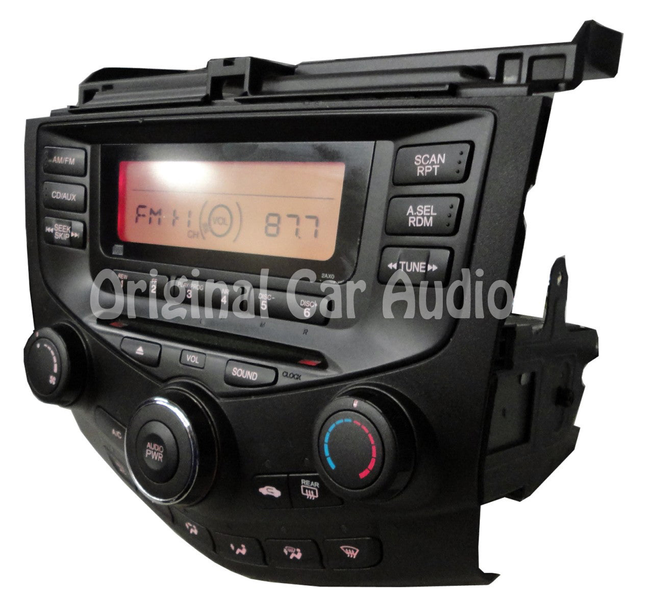 2003 2004 2005 2006 2007 Honda Accord Radio and CD Player 2AX0 03 04 05 06 07