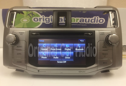 2014 - 2015 Toyota 4Runner Touchscreen Bluetooth HD Radio P10544