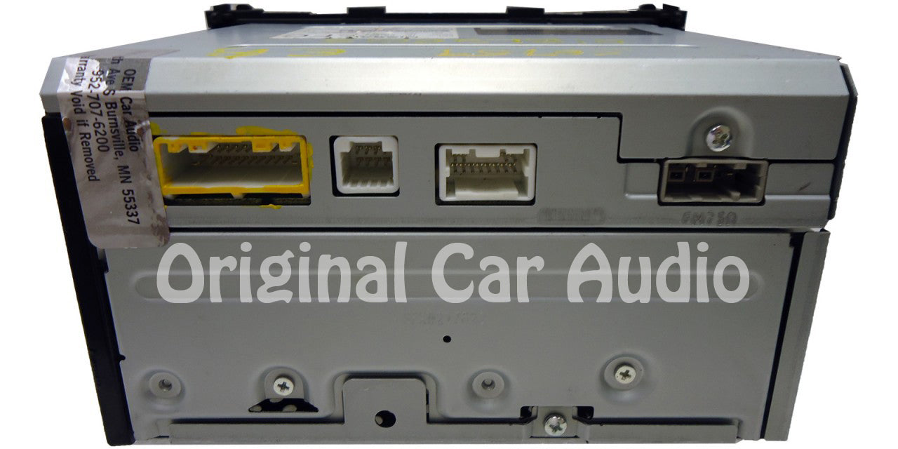08 09 2010 Nissan ROGUE Radio MP3 AUX IN 6 Disc CD Changer PY05D Ni244U