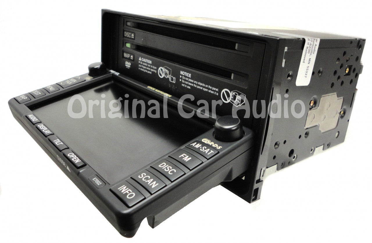 2004 2005 2006 LEXUS ES330 OEM Navigation GPS System LCD Display Screen Monitor Radio CD Player E7002
