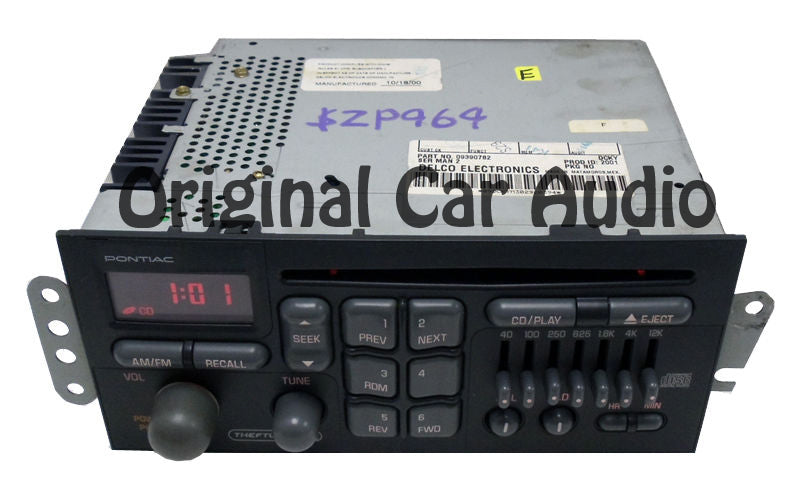 NEW GM Pontiac Grand Prix Sunfire OEM Factory Stereo AM FM Radio CD Player EQ