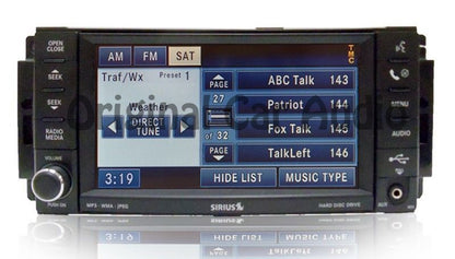 Chrysler Jeep Dodge REN MyGig Radio CD and DVD player 2007 2008 2009 2010