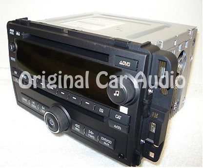 Unlocked GMC Radio DVD CD Player Dual Aux MP3 XM Satellite