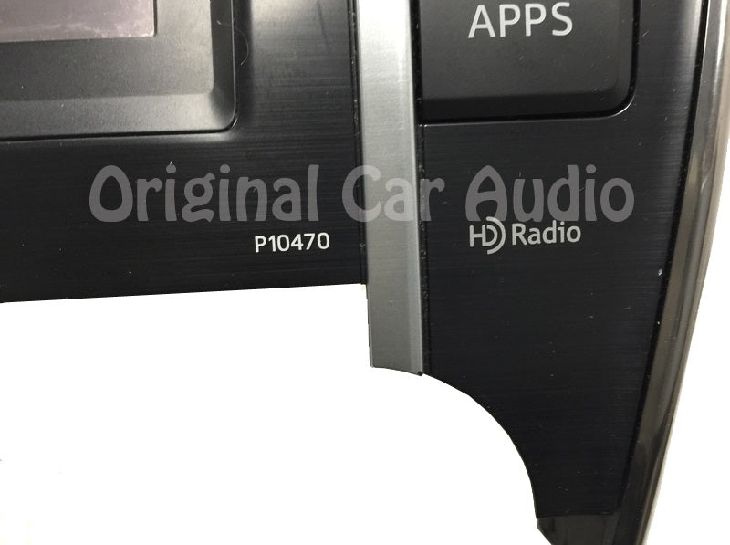 2013 Toyota Camry Touch Screen Radio CD Disc Player P10470