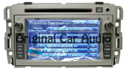 Unlocked Buick Navigation Radio GPS CD Player Display OEM