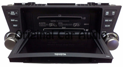 Refurbished TOYOTA Factory JBL Navigation Radio XM MP3 CD Player