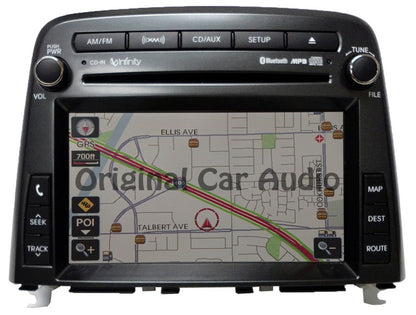 2009 2011 09 11 Hyundai GENESIS OEM Navigation Bluetooth CD AUX XM Infinity AVN-150BKLS4VM5