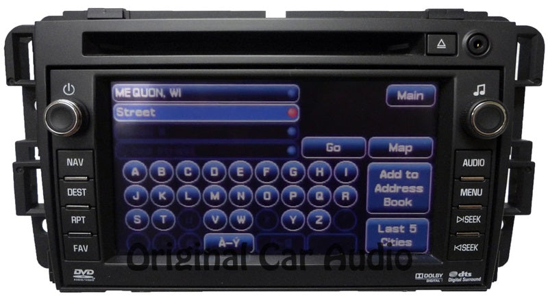 Unlocked 2010 - 2011 GMC Chevrolet OEM Navigation Radio CD Player Stereo Receiver