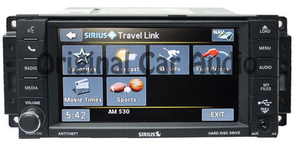 New 2007 - 2013 JEEP DODGE CHRYSLER MyGig RHB Navigation GPS Radio Stereo AM FM CD Player