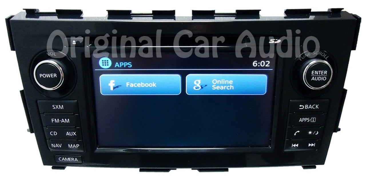 Refurbished Nissan Radio GPS Navigation Nissan Connect MP3 CD Player
