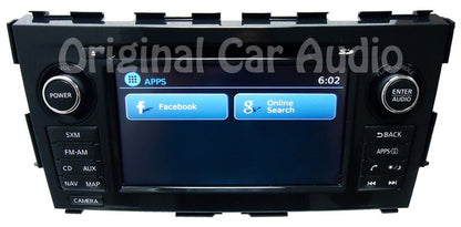 Refurbished Nissan Radio GPS Navigation Nissan Connect MP3 CD Player