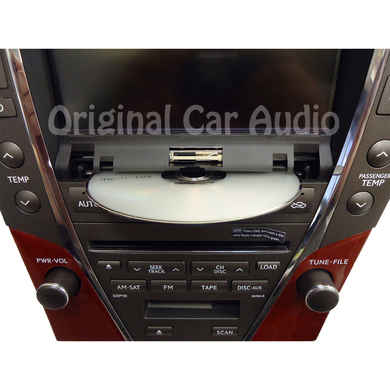 Remanufactured 2007 - 2009 Lexus ES350 OEM Navigation AM FM Radio 6 CD Changer Climate Control