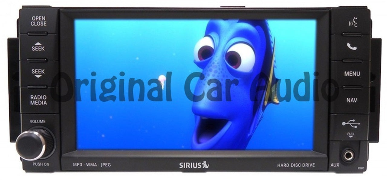 Refurbished 2007 - 2014 JEEP DODGE CHRYSLER OEM MyGig RHR GPS MP3 AUX Radio SAT Stereo CD Player Receiver
