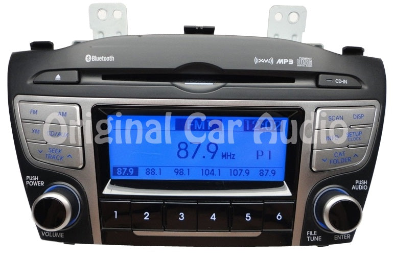 HYUNDAI Tucson Radio Stereo MP3 CD Player XM Satellite Bluetooth AUX 2010 2011 2012 2013