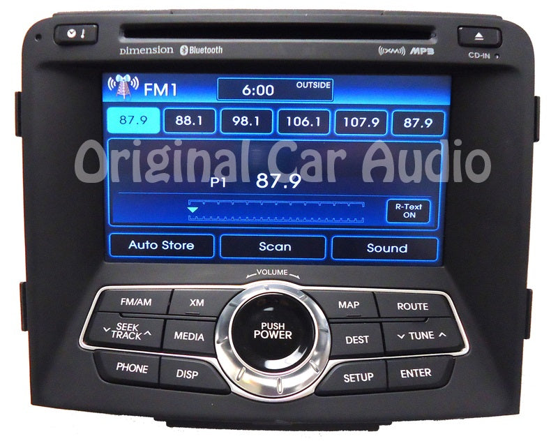 HYUNDAI Sonata Navigation GPS Satellite XM Radio CD Player