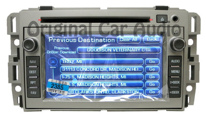 Buick Lucerne Navigation Radio GPS CD Screen Player