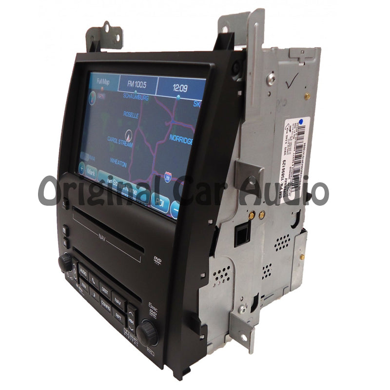 2007 2008 20009 UNLOCKED Cadillac Navigation GPS 6 Disc CD Changer DVD MP3 BOSE Radio AM FM