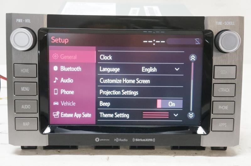 2020 - 2021 Toyota Tundra OEM Gracenote AM FM XM HD Radio Media Navigation Receiver