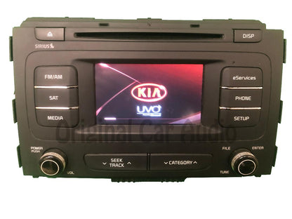 2015 - 2016 Kia Sedona OEM UVO Touch Screen Single CD Multimedia Radio Receiver
