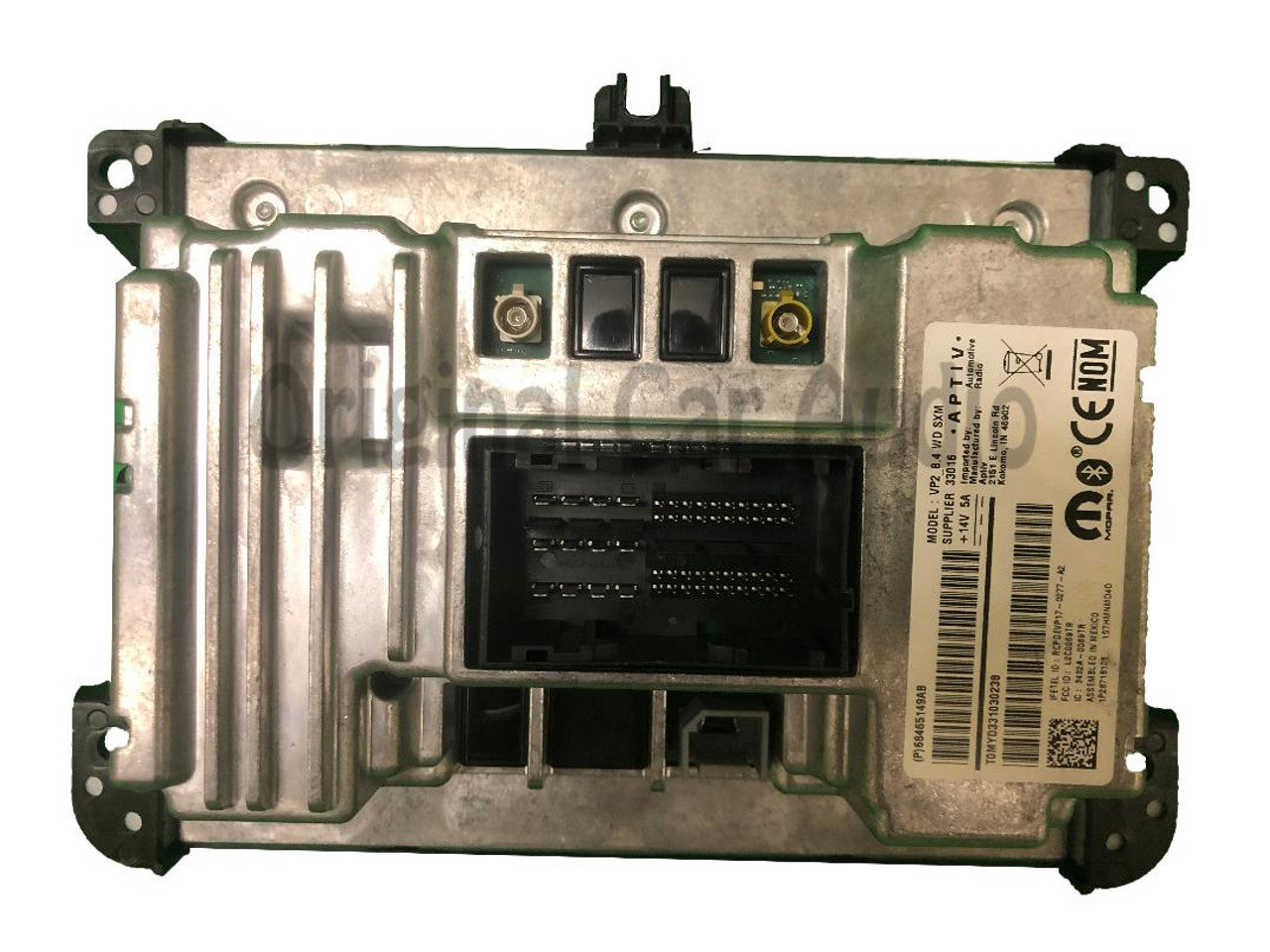 Refurbished 2019 - 2024 Dodge Durango OEM VP2 8.4 WD SXM UCM UAM Multi Media Touch Screen Radio Receiver