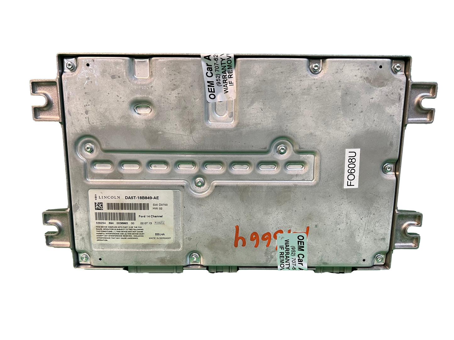 2013 - 2016 Lincoln MKS Navigator OEM THX Premium Sound System Audio Stereo Amplifier Amp