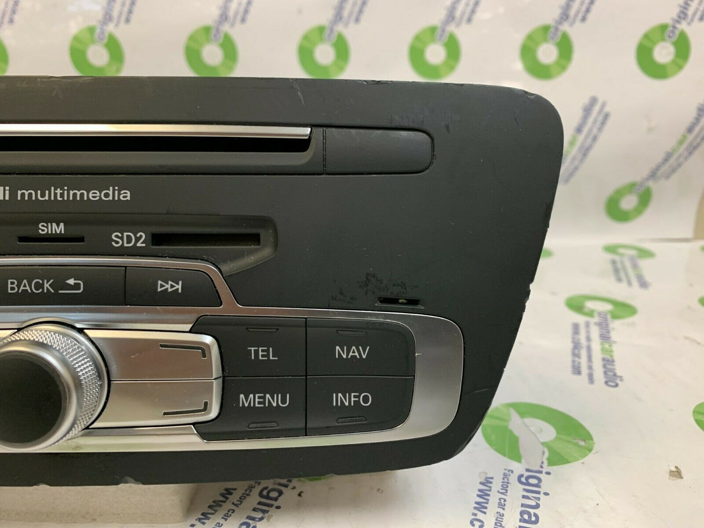 Blemished 2015 - 2016 Audi Q3 Quattro OEM Navigation Multimedia AM FM Radio SD Sim Card CD Player