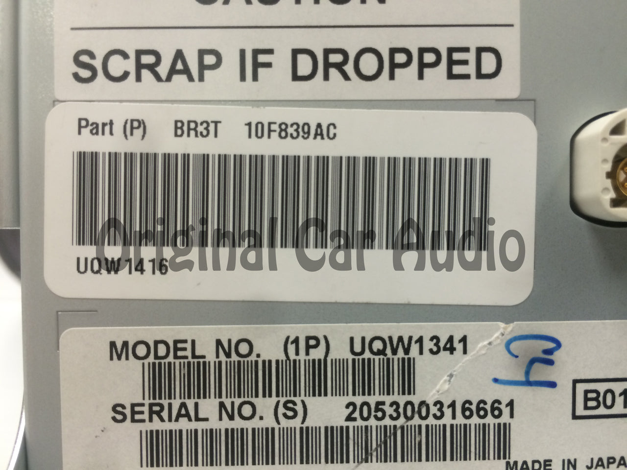 Refurbished 2009 2010 2011 2012 2013 2014 Ford Mustang OEM Navigation Display Screen