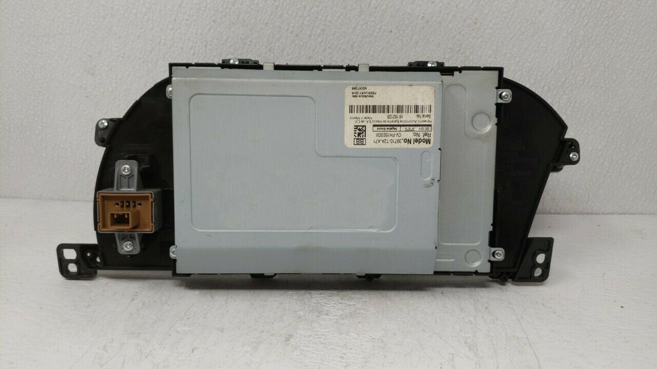 2016 - 2017 Honda Accord OEM Media Information 7.7" Upper Display Screen