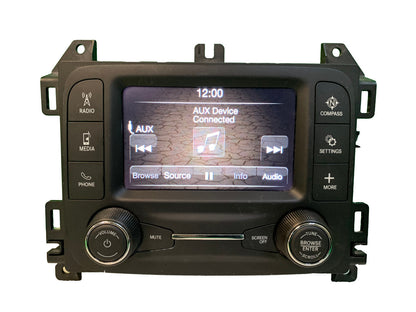 Refurbished 2022 - 2018 Jeep Wrangler OEMAM FM Radio Uconnect 5' Display Receiver VP2_5 JL NA