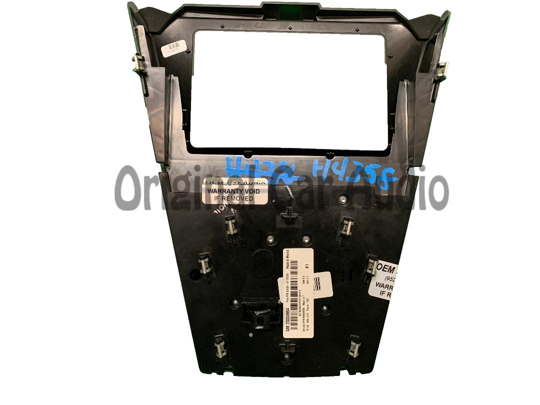 2012 - 2015 Chevrolet Chevy Equinox OEM Non-Navigation Radio Manual Climate Control Panel