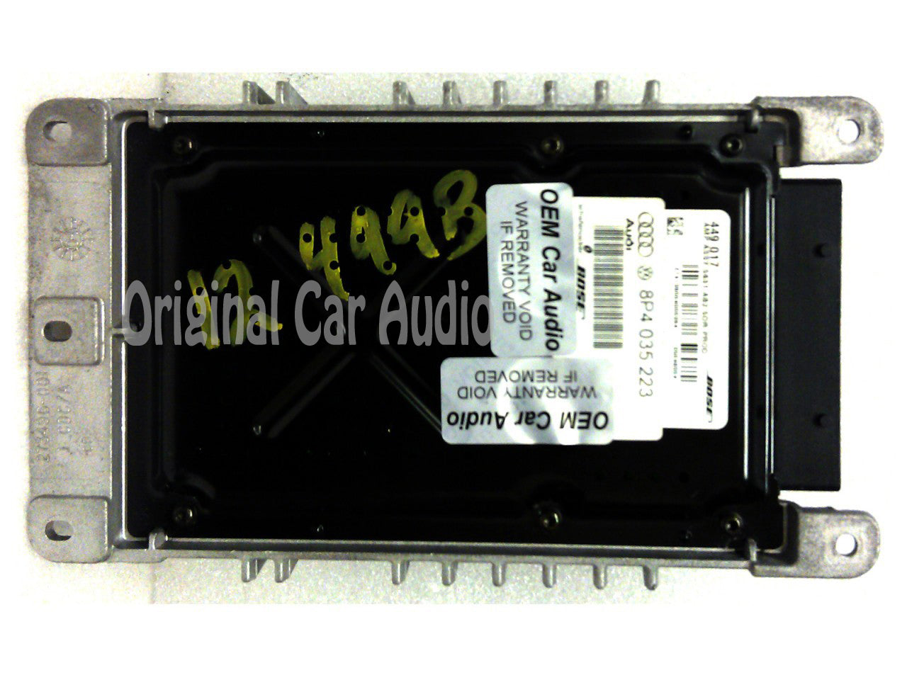 06 07 08 09 10 11 12 2006 2007 2008 2009 2010 2011 2012 Audi A3 S3 RS3 OEM BOSE Amplifier 8P4 035 223, 8P4035223, 8P4-035-223 FACTORY AMP
