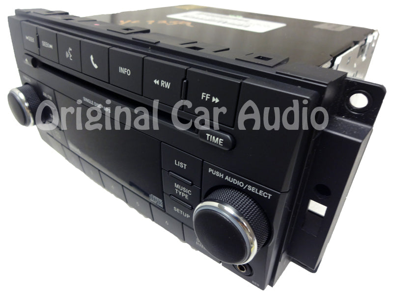 2007 - 2012 Chrysler Dodge Jeep OEM Low-speed AM FM Radio MP3 CD Player Receiver RES