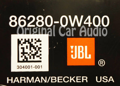 TOYOTA RAV4 JBL Amplifier Amp 86280-0W400 2006 2007 2008 2009 2010 2011