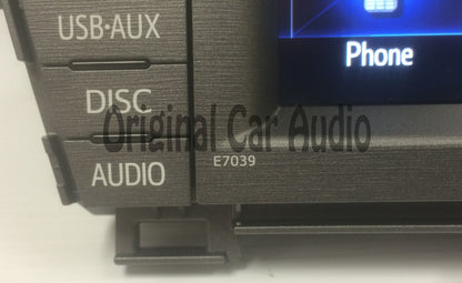 2013 2014 TOYOTA Prius Touch Screen Bluetooth AM FM Radio MP3 CD Player E7039 Factory OEM