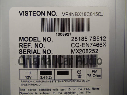 NISSAN Armada INFINITI QX56 BOSE Radio Stereo 6 Disc Changer CD Player Satellite RDS 2004 2005 04 05
