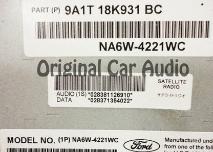 2009 2010 Lincoln MKX OEM Navigation GPS Radio Stereo Single CD Player