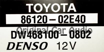 E7019 Toyota Rav4 Corolla Navigation System GPS Radio