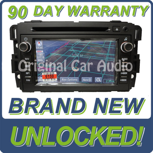 Unlocked GMC Chevy Pontiac Radio Navigation GPS CD Player