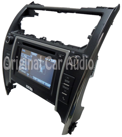 2013 - 2014 Toyota Camry OEM Touch Screen Radio Entune CD Disc Player P10507