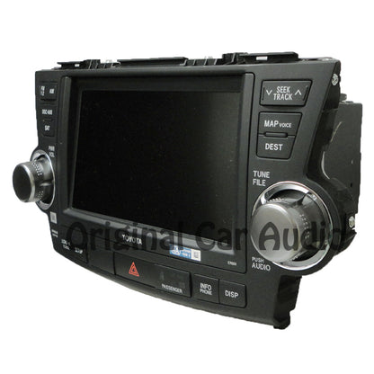 REMAN TOYOTA Factory JBL Navigation Radio XM MP3 and CD Player