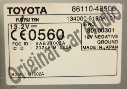 2008 - 2009 Lexus RX400H Navigation GPS Back-up Camera Display Screen
