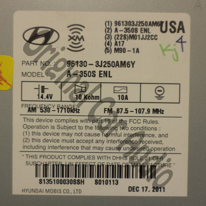 2009 - 2012 09 12 HYUNDAI Veracruz OEM