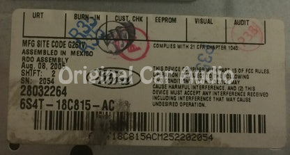 2005 - 2007 Ford Focus F250 F350 Factory OEM Radio MP3 6 Disc CD Changer Receiver