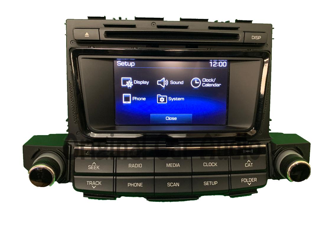 2015 - 2018 Hyundai Tucson OEM CD AM FM SAT Bluetooth Multi Media Radio Receiver