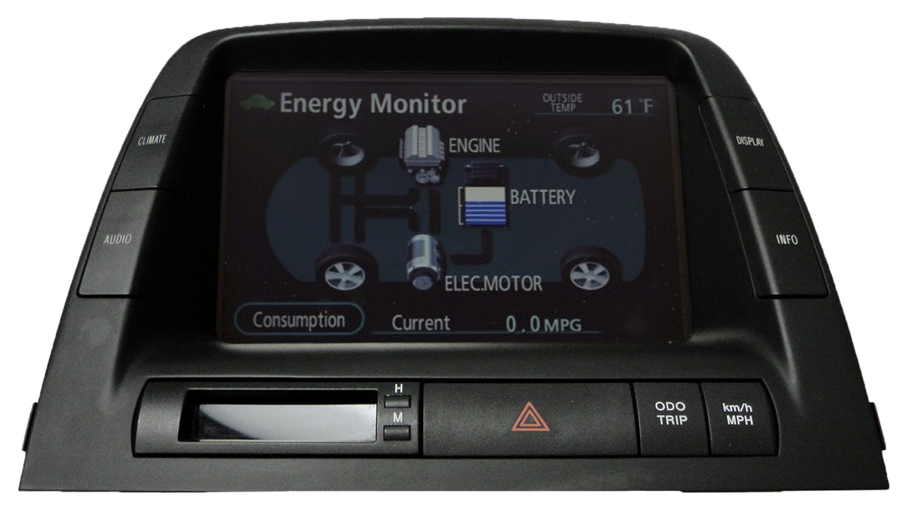 2006 - 2009 Refurbished Toyota Prius Information Energy Center Screen
