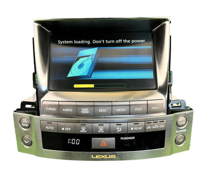 Refurbished 2008-2011 LX570 LEXUS OEM Media Navigation Display Screen Receiver