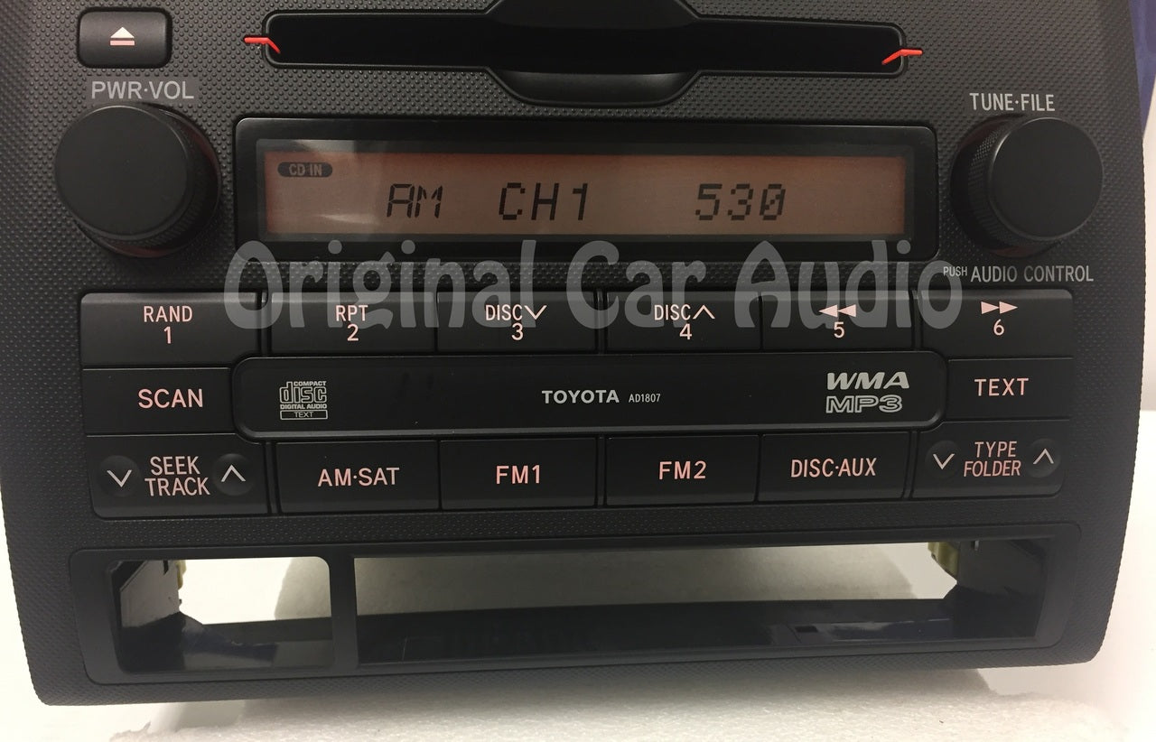 Toyota Tacoma Radio Receiver MP3 AM FM CD Player OEM